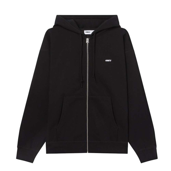 Obey Ανδρική ζακέτα Established Works Bold Zip Hood II Fleece